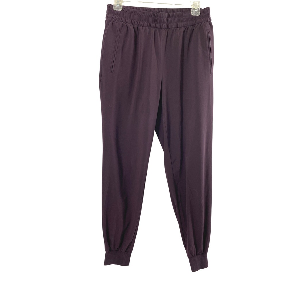Banana Republic Jogger Womens Small Airstretch Purple Travel Athleisure Pants